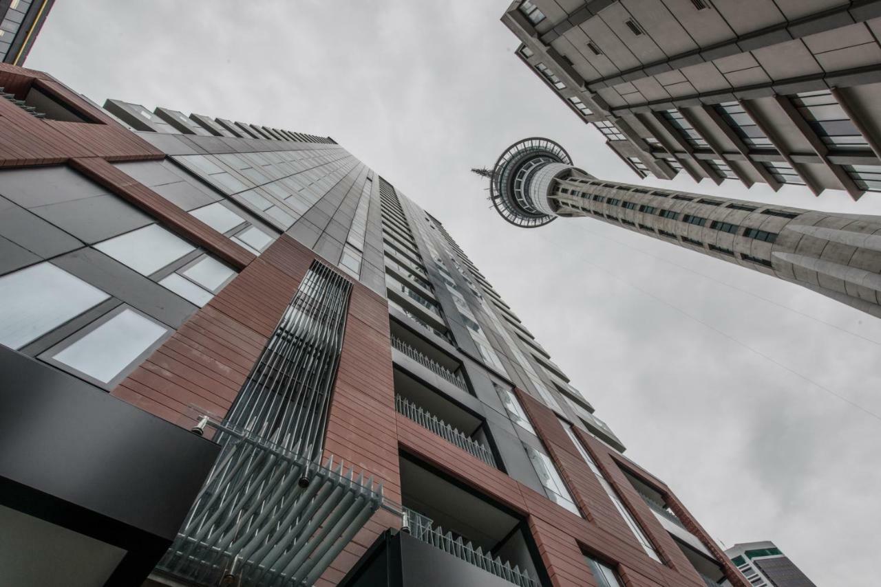 Апартаменти 【Jht】Brand New, 2 Brm,Stylish,Opposite To Skytower Окленд Екстер'єр фото